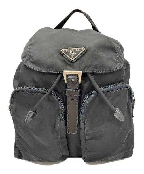 PRADA（プラダ）PRADA (プラダ) PRADA　リュック ブラックの古着・服飾アイテム