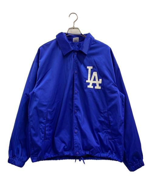 MLB（エムエルビー）MLB (エムエルビー) MLB　コーチジャケット ブルー サイズ:Mの古着・服飾アイテム