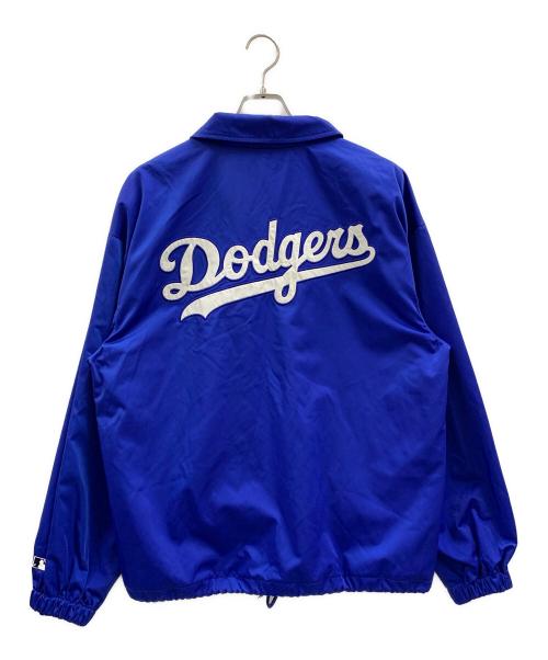 MLB（エムエルビー）MLB (エムエルビー) MLB　コーチジャケット ブルー サイズ:Mの古着・服飾アイテム