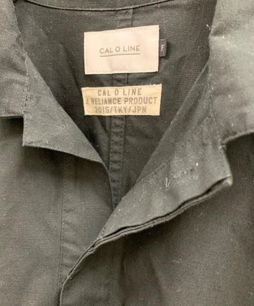 CAL O LINE（キャルオーライン）CAL O LINE (キャルオーライン) CAL O LINE　ミリタリージャケット ブラック サイズ:FREEの古着・服飾アイテム