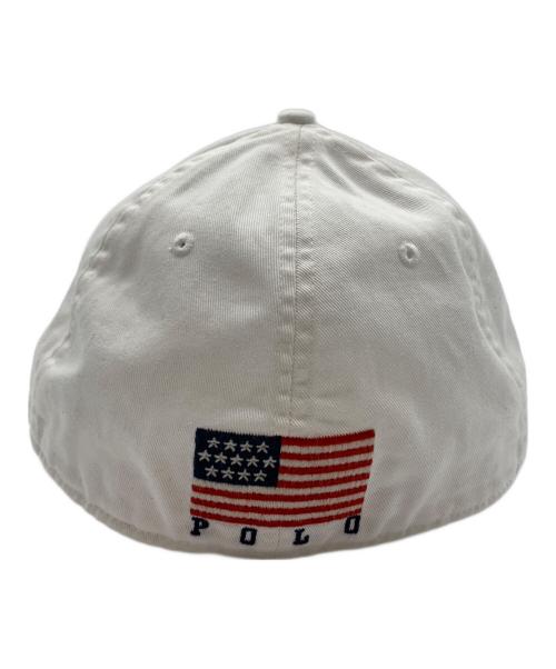 POLO RALPH LAUREN（ポロ・ラルフローレン）POLO RALPH LAUREN (ポロ・ラルフローレン) Ron Herman (ロンハーマン) POLO RALPH LAUREN　	Ron Herman　キャップ ホワイトの古着・服飾アイテム