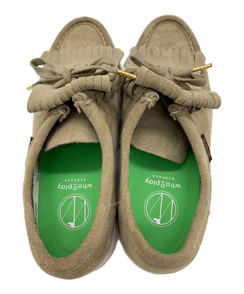 whooplay（フープレイ）whooplay (フープレイ) whooplay　ゴルフシューズ ベージュ サイズ:25の古着・服飾アイテム