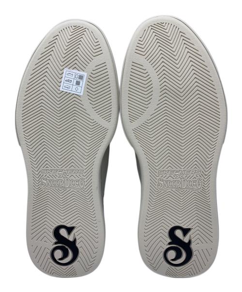 SKECHERS（スケッチャーズ）SKECHERS (スケッチャーズ) Snoop Dogg (スヌープドッグ) SKECHERS　Snoop Doggスニーカー アイボリー×ブラック サイズ:27の古着・服飾アイテム