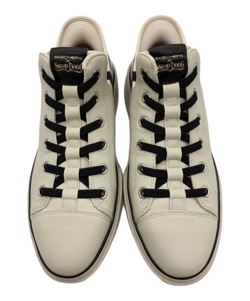 SKECHERS（スケッチャーズ）SKECHERS (スケッチャーズ) Snoop Dogg (スヌープドッグ) SKECHERS　Snoop Doggスニーカー アイボリー×ブラック サイズ:27の古着・服飾アイテム