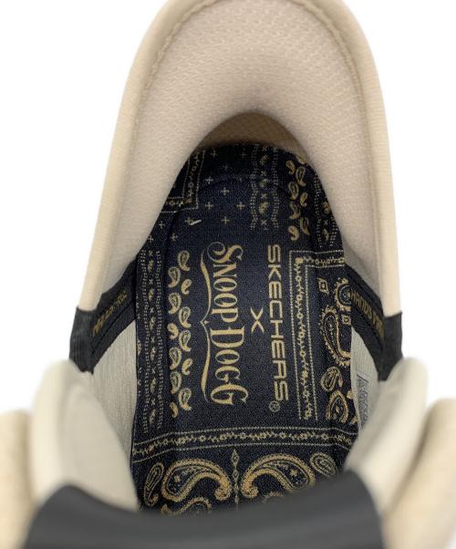SKECHERS（スケッチャーズ）SKECHERS (スケッチャーズ) Snoop Dogg (スヌープドッグ) SKECHERS　Snoop Doggスニーカー アイボリー×ブラック サイズ:27の古着・服飾アイテム