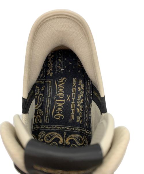 SKECHERS（スケッチャーズ）SKECHERS (スケッチャーズ) Snoop Dogg (スヌープドッグ) SKECHERS　Snoop Doggスニーカー アイボリー×ブラック サイズ:27の古着・服飾アイテム