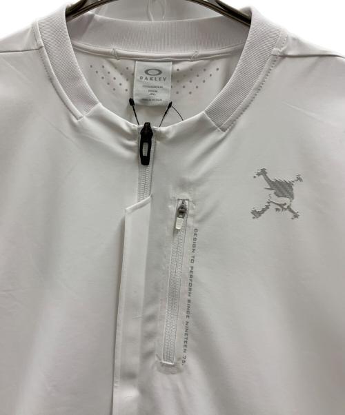 OAKLEY（オークリー）OAKLEY (オークリー) OAKLEY　ゴルフウェア(トップス) ホワイト サイズ:Lの古着・服飾アイテム