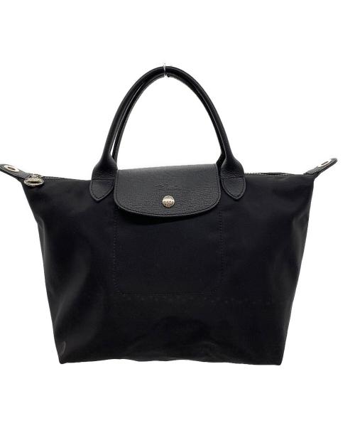LONGCHAMP（ロンシャン）LONGCHAMP (ロンシャン) LONGCHAMP　2WAYショルダーバッグ ブラックの古着・服飾アイテム