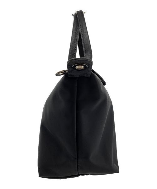 LONGCHAMP（ロンシャン）LONGCHAMP (ロンシャン) LONGCHAMP　2WAYショルダーバッグ ブラックの古着・服飾アイテム