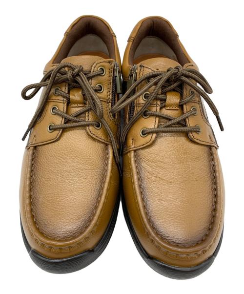 moon star（ムーンスター）moon star (ムーンスター) moon star　ウォーキングシューズ ブラウン サイズ:25の古着・服飾アイテム