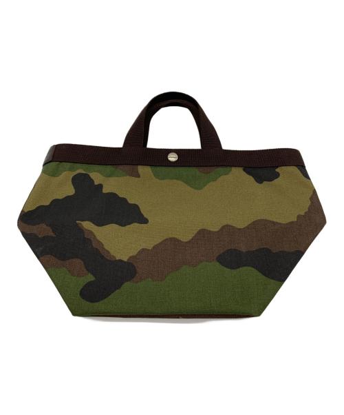 Herve Chapelier（エルベシャプリエ）Herve Chapelier (エルベシャプリエ) Herve Chapelier 舟型トートバッグ グリーンの古着・服飾アイテム