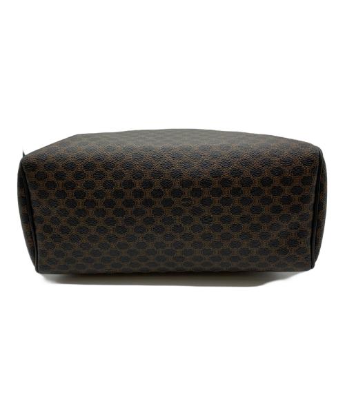 CELINE（セリーヌ）CELINE (セリーヌ) CELINEハンドバッグ　マカダム ブラック×ブラウンの古着・服飾アイテム