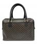 CELINE (セリーヌ) CELINEハンドバッグ　マカダム ブラック×ブラウン：32000円