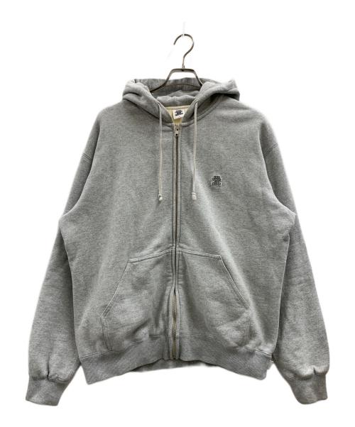 BlackEyePatch（ブラックアイパッチ）BlackEyePatch (ブラックアイパッチ) BlackEyePatch　ジップパーカー グレー サイズ:Lの古着・服飾アイテム