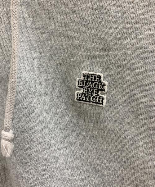 BlackEyePatch（ブラックアイパッチ）BlackEyePatch (ブラックアイパッチ) BlackEyePatch　ジップパーカー グレー サイズ:Lの古着・服飾アイテム