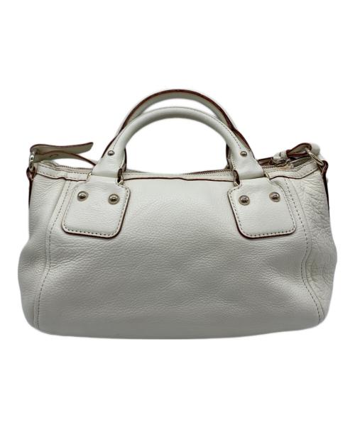 Kate Spade（ケイトスペード）Kate Spade (ケイトスペード) Kate Spade　2WAYショルダーバッグ アイボリーの古着・服飾アイテム