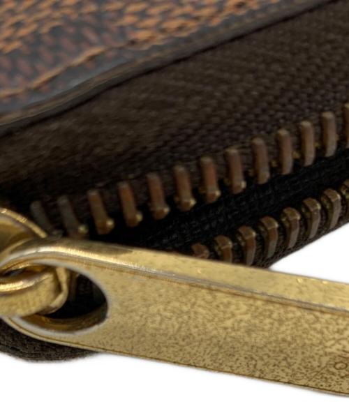 LOUIS VUITTON（ルイ ヴィトン）LOUIS VUITTON (ルイ ヴィトン) LOUIS VUITTON　ダミエ　ラウンドファスナー財布 ブラウンの古着・服飾アイテム