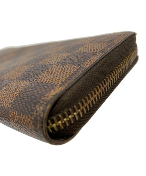 LOUIS VUITTON（ルイ ヴィトン）LOUIS VUITTON (ルイ ヴィトン) LOUIS VUITTON　ダミエ　ラウンドファスナー財布 ブラウンの古着・服飾アイテム