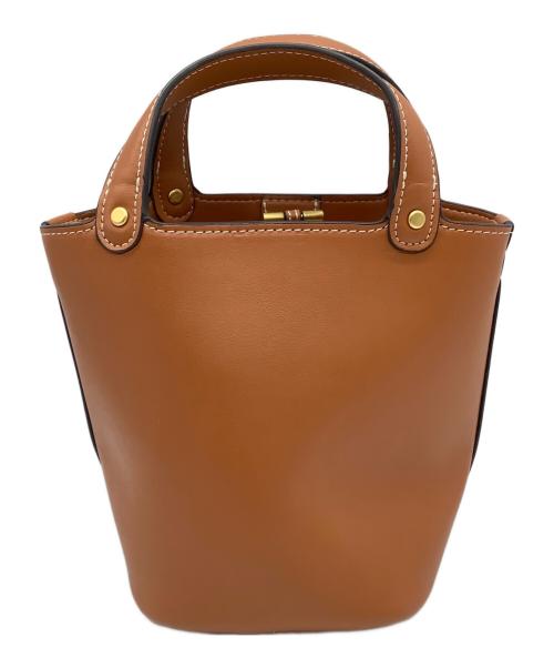 TORY BURCH（トリーバーチ）TORY BURCH (トリーバーチ) TORY BURCH 2WAYバッグ ブラウンの古着・服飾アイテム