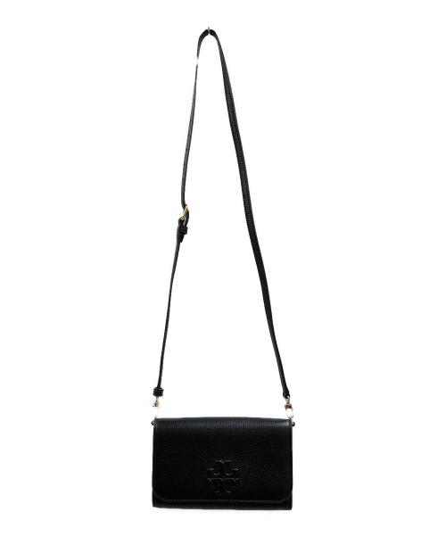 TORY BURCH（トリーバーチ）TORY BURCH (トリーバーチ) TORY BURCH ショルダーバッグ ブラックの古着・服飾アイテム
