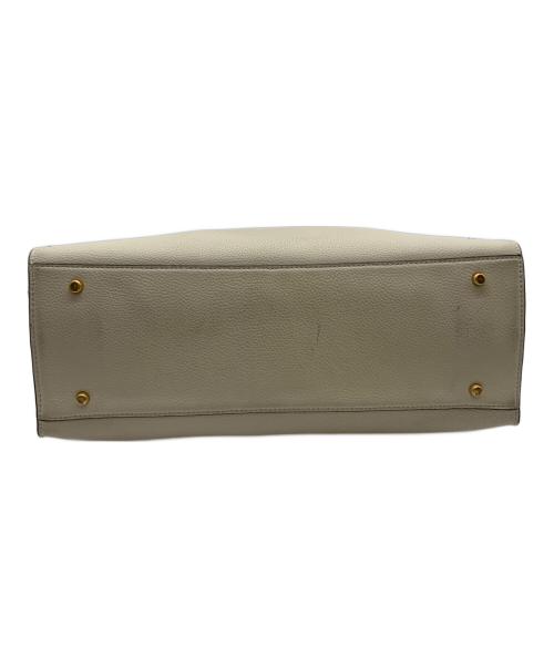 TORY BURCH（トリーバーチ）TORY BURCH (トリーバーチ) TORY BURCH　トートバッグ ベージュ×ブラック×ブラウンの古着・服飾アイテム