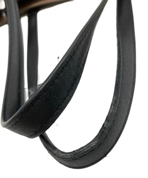 TORY BURCH（トリーバーチ）TORY BURCH (トリーバーチ) TORY BURCH　トートバッグ ベージュ×ブラック×ブラウンの古着・服飾アイテム