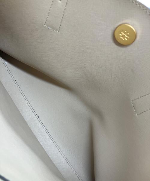 TORY BURCH（トリーバーチ）TORY BURCH (トリーバーチ) TORY BURCH　トートバッグ ベージュ×ブラック×ブラウンの古着・服飾アイテム