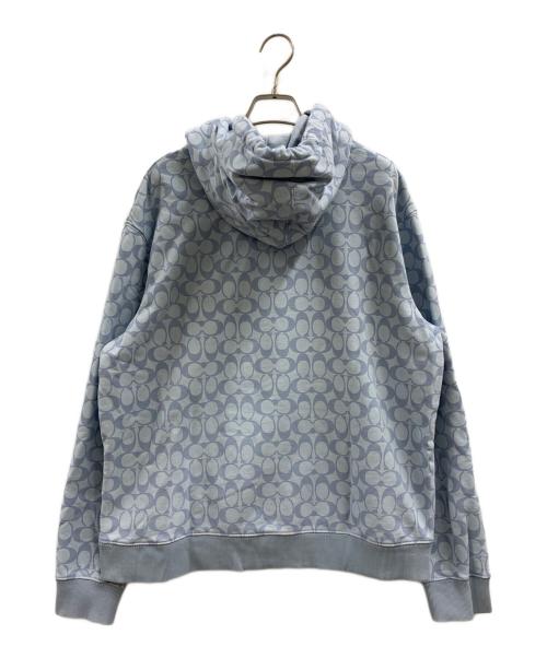 COACH（コーチ）COACH (コーチ) COACH　パーカー スカイブルー サイズ:Mの古着・服飾アイテム