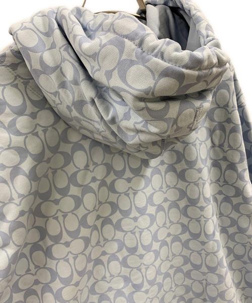 COACH（コーチ）COACH (コーチ) COACH　パーカー スカイブルー サイズ:Mの古着・服飾アイテム