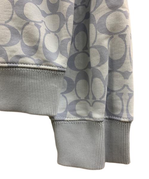 COACH（コーチ）COACH (コーチ) COACH　パーカー スカイブルー サイズ:Mの古着・服飾アイテム