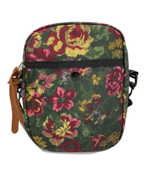 GREGORY（グレゴリー）GREGORY (グレゴリー) GREGORY ガーデンタペストリー  ショルダーバッグ グリーン×ピンクの古着・服飾アイテム