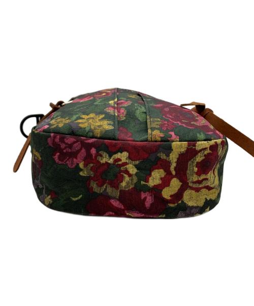 GREGORY（グレゴリー）GREGORY (グレゴリー) GREGORY ガーデンタペストリー  ショルダーバッグ グリーン×ピンクの古着・服飾アイテム