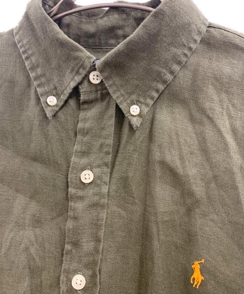 POLO RALPH LAUREN（ポロ・ラルフローレン）POLO RALPH LAUREN (ポロ・ラルフローレン) POLO RALPH LAUREN　長袖シャツ グリーン サイズ:Mの古着・服飾アイテム