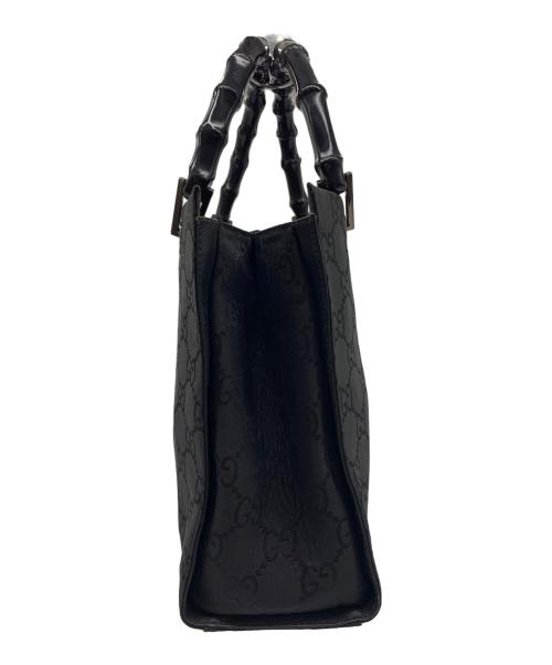 GUCCI（グッチ）GUCCI (グッチ) GUCCI　ハンドバッグ ブラックの古着・服飾アイテム