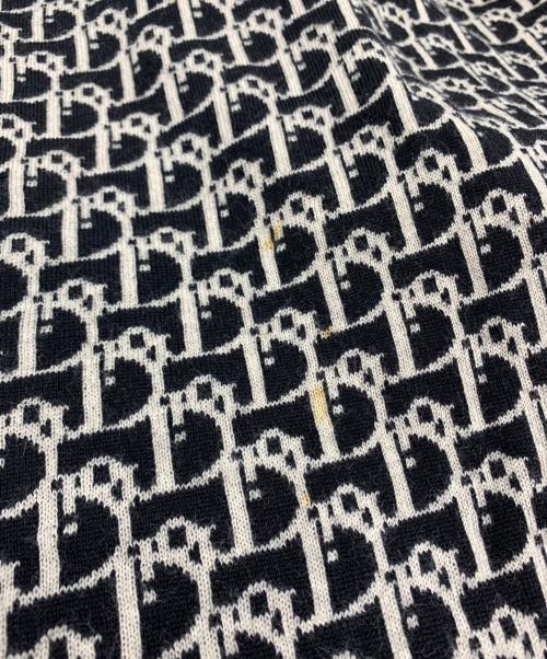 Christian Dior（クリスチャン ディオール）Christian Dior (クリスチャン ディオール) Christian Dior　マフラー ベージュ×ブラックの古着・服飾アイテム