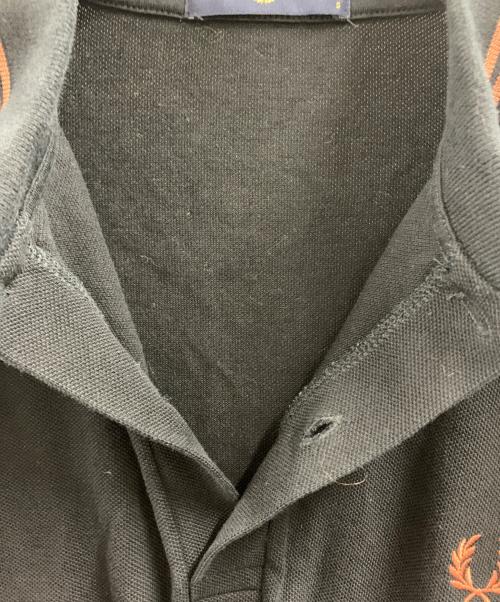 FRED PERRY（フレッドペリー）FRED PERRY (フレッドペリー) FRED PERRY　長袖ポロシャツ ブラック サイズ:Sの古着・服飾アイテム