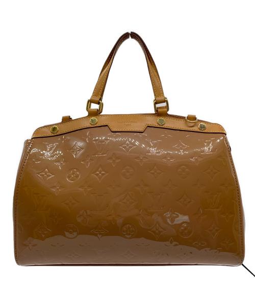 LOUIS VUITTON（ルイ ヴィトン）LOUIS VUITTON (ルイ ヴィトン) LOUIS VUITTON　ヴェルニ　2WAYバッグ ベージュの古着・服飾アイテム