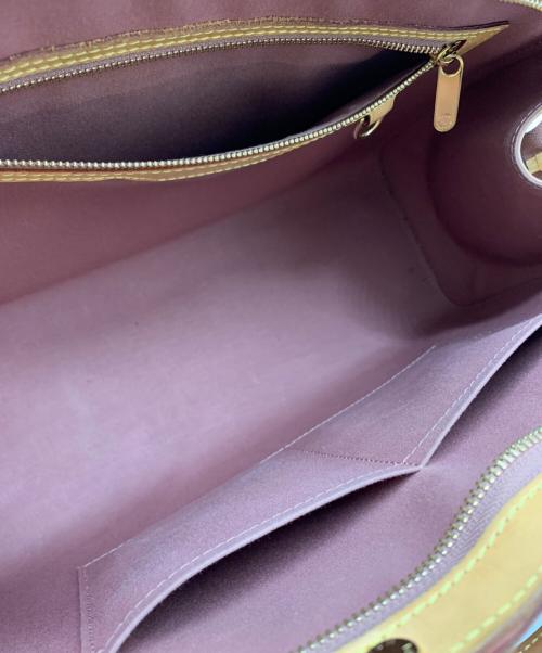 LOUIS VUITTON（ルイ ヴィトン）LOUIS VUITTON (ルイ ヴィトン) LOUIS VUITTON　ヴェルニ　2WAYバッグ ベージュの古着・服飾アイテム