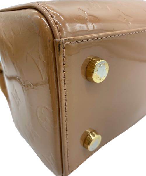 LOUIS VUITTON（ルイ ヴィトン）LOUIS VUITTON (ルイ ヴィトン) LOUIS VUITTON　ヴェルニ　2WAYバッグ ベージュの古着・服飾アイテム