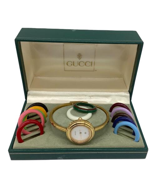 GUCCI（グッチ）GUCCI (グッチ) GUCCI　腕時計 ホワイトの古着・服飾アイテム