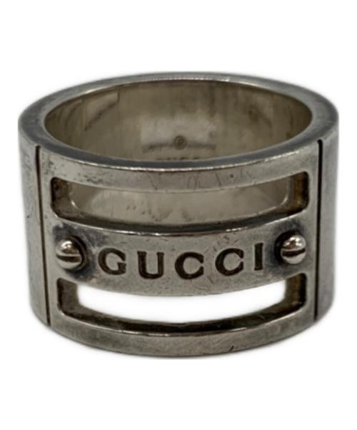 GUCCI（グッチ）GUCCI (グッチ) GUCCI　シルバーリング サイズ:12号の古着・服飾アイテム