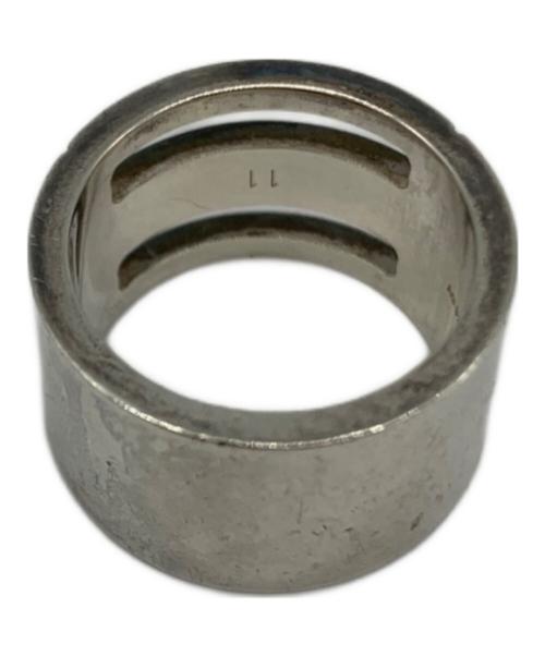 GUCCI（グッチ）GUCCI (グッチ) GUCCI　シルバーリング サイズ:12号の古着・服飾アイテム