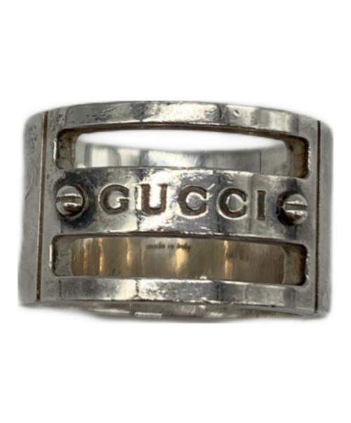 GUCCI（グッチ）GUCCI (グッチ) GUCCI　シルバーリング サイズ:12号の古着・服飾アイテム