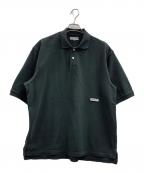 CAHLUMNカウラム）の古着「CAHLUMN　ポロシャツ」｜ブラック