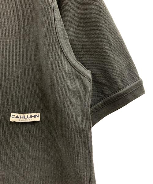 CAHLUMN（カウラム）CAHLUMN (カウラム) CAHLUMN　ポロシャツ ブラック サイズ:Lの古着・服飾アイテム