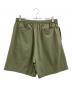 UNIVERSAL PRODUCTS. (ユニバーサルプロダクツ) UNIVERSAL PRODUCTS.　ショートパンツ オリーブ サイズ:3：7000円
