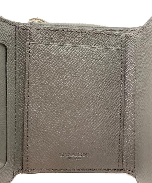 COACH（コーチ）COACH (コーチ) COACH 3つ折り財布 グレーの古着・服飾アイテム