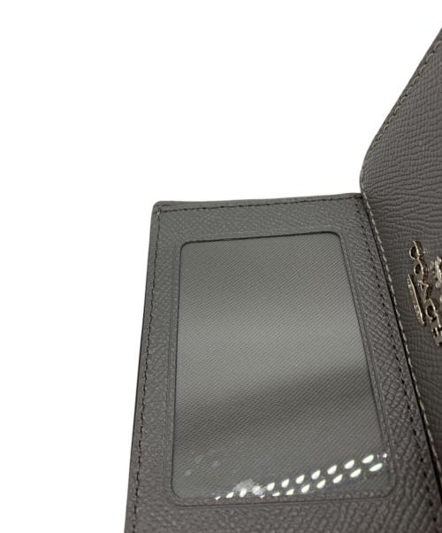 COACH（コーチ）COACH (コーチ) COACH 3つ折り財布 グレーの古着・服飾アイテム