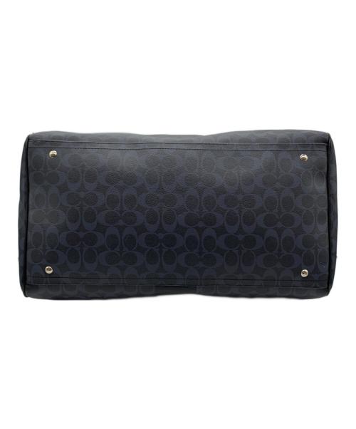 COACH（コーチ）COACH (コーチ) COACH ボストンバッグ ネイビー×ブラックの古着・服飾アイテム