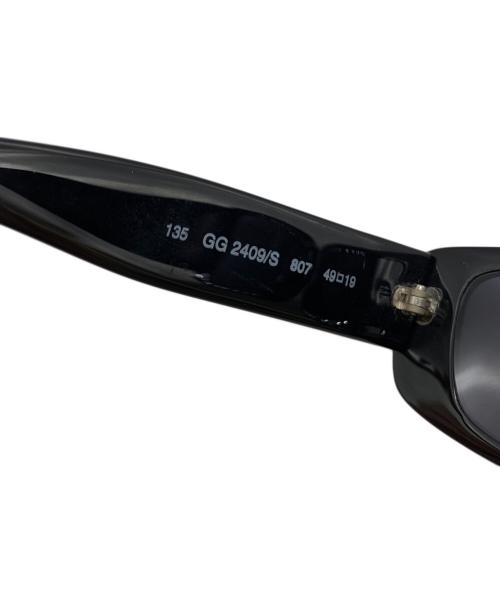 GUCCI（グッチ）GUCCI (グッチ) サングラス ブラックの古着・服飾アイテム